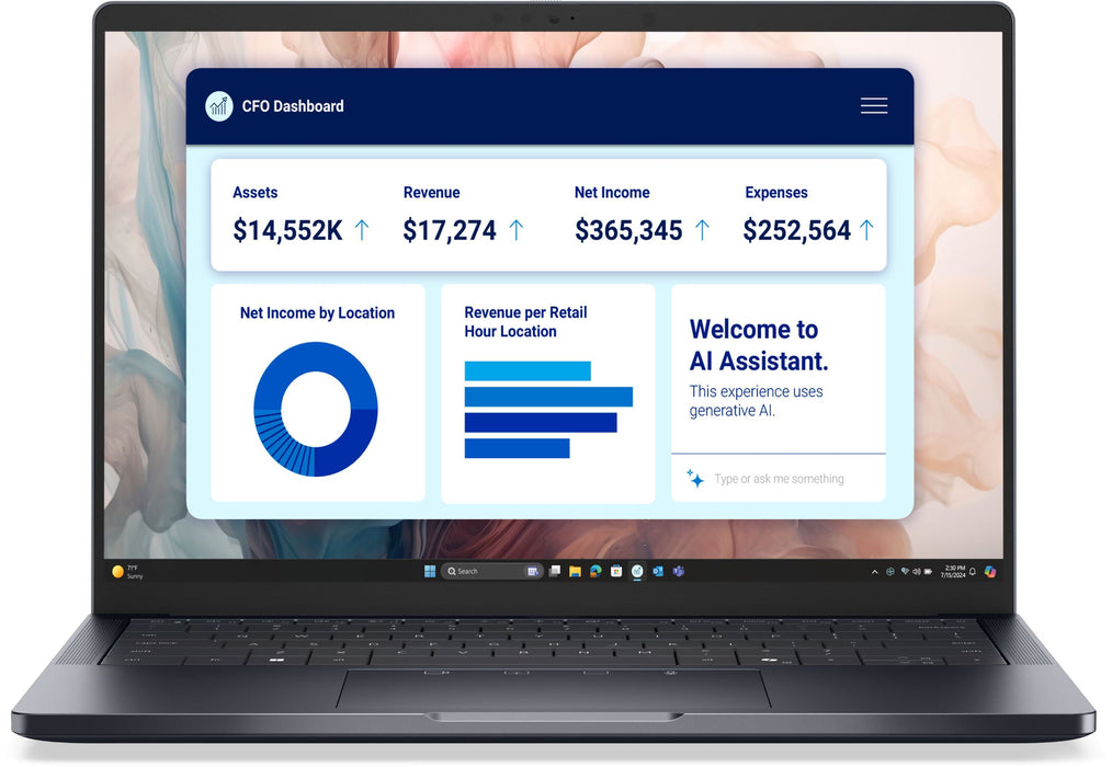 Лаптоп Dell - Pro 14 Premium PA14250, 14'', FHD, Ultra 5, 32GB/512GB