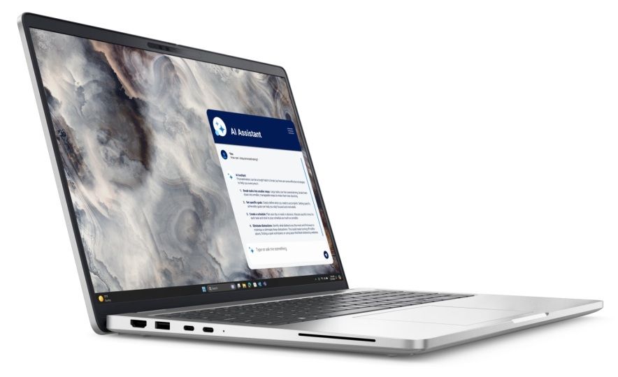 Лаптоп Dell - Pro 16 Plus PB16250, 16'', FHD+, Ultra 5, Silver