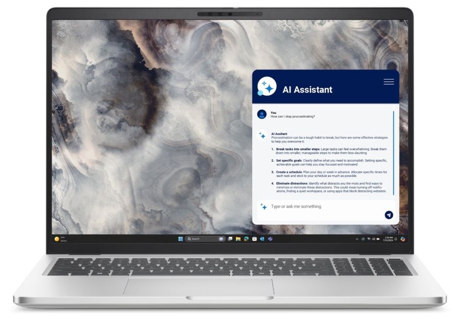 Лаптоп Dell - Pro 16 Plus PB16250, 16'', FHD+, Ultra 5, Silver