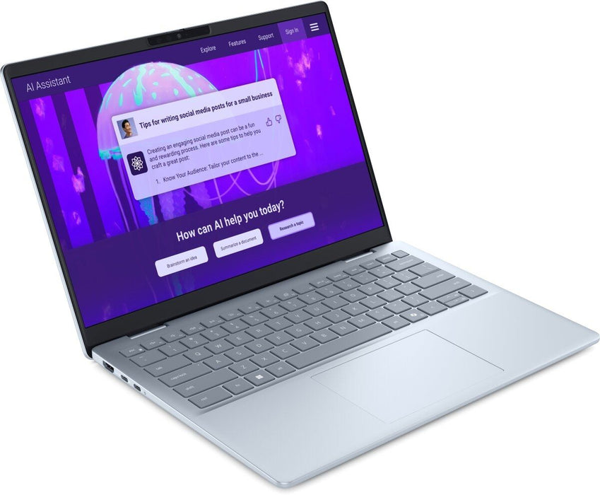 Лаптоп Dell - 14 Plus DB14250, 14'', WQXGA, IPS, Ultra 7, 32GB/1TB
