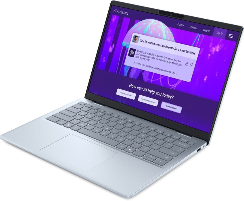 Лаптоп Dell - 14 Plus DB14250, 14'', WQXGA, IPS, Ultra 7, 32GB/1TB