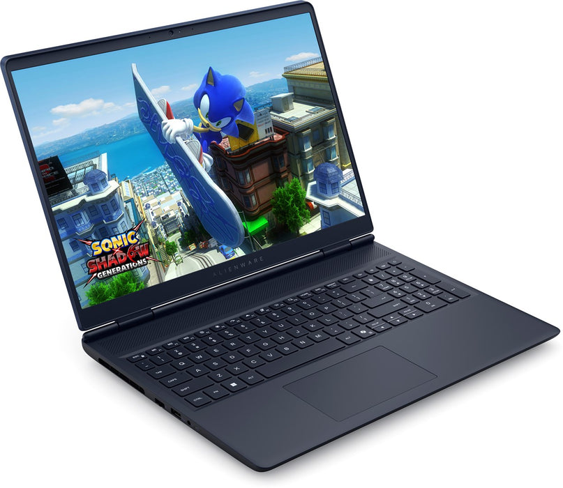 Лаптоп Alienware AC16250 с Intel Core 9 270H, 40.6 см (16"), WQXGA, 16 GB DDR5-SDRAM, 1 TB SSD, NVIDIA GeForce RTX 5060, Wi-Fi 7 (802.11be), Windows 11 Home, син