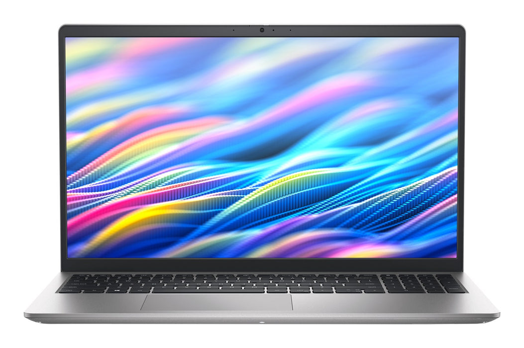 DELL DC15250 Intel® Core™ i7 i7-1355U лаптоп 39.6 см (15.6") Full HD 16 GB DDR4-SDRAM 1 TB SSD Wi-Fi 6 (802.11ax) Windows 11 Pro UK International Платинен, Сребърен