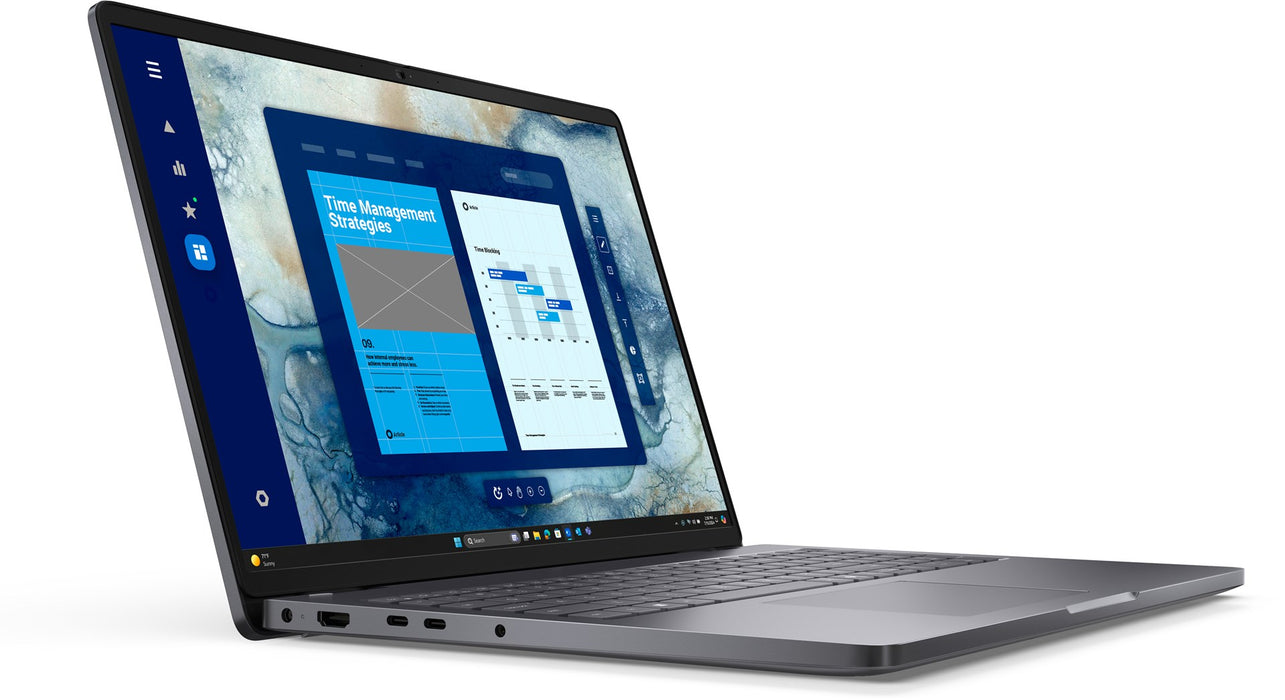 Лаптоп DELL Pro 16 PC16250 Intel Core 5 220U 40.6 см (16") Full HD+ 16 GB DDR5-SDRAM 512 GB SSD Wi-Fi 6E (802.11ax) Windows 11 Pro Черен