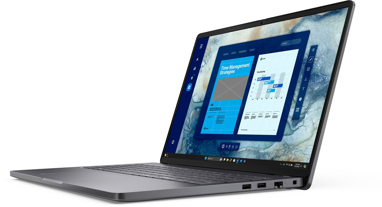Лаптоп DELL Pro 16 PC16250 Intel Core 5 220U 40.6 см (16") Full HD+ 16 GB DDR5-SDRAM 512 GB SSD Wi-Fi 6E (802.11ax) Windows 11 Pro Черен