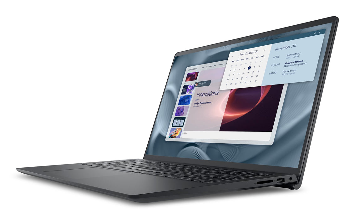 DELL Pro 15 Essential PV15250 Intel® Core™ i5 i5-1334U лаптоп 39.6 см (15.6") Full HD 8 GB DDR5-SDRAM 512 GB SSD Wi-Fi 6 (802.11ax) Windows 11 Pro Черен