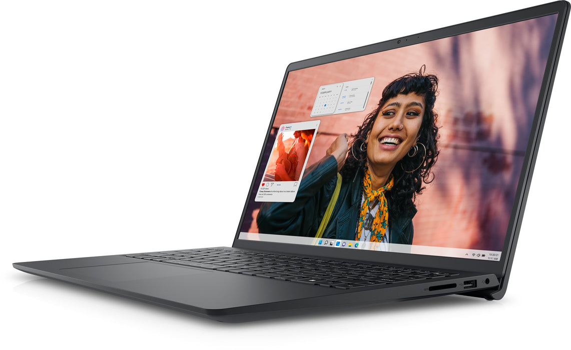 Dell Inspiron 3530 i5-1334U 15.6" FHD Touch 16GB SSD512 BT Win11 Черен (РЕОПАКОВАН) 2 години Нов, преопакован/Преопакован