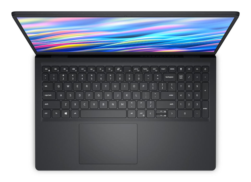 DELL DC15250 Intel® Core™ i5 i5-1334U лаптоп 39.6 см (15.6") Full HD 16 GB DDR4-SDRAM 512 GB SSD Wi-Fi 6 (802.11ax) Windows 11 Pro Черен