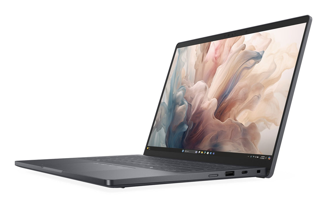 DELL Pro 14 Premium PA14250 Intel Core Ultra 5 236V лаптоп 35.6 см (14") Full HD+ 16 GB LPDDR5x-SDRAM 512 GB SSD Wi-Fi 7 (802.11be) Windows 11 Pro Сив