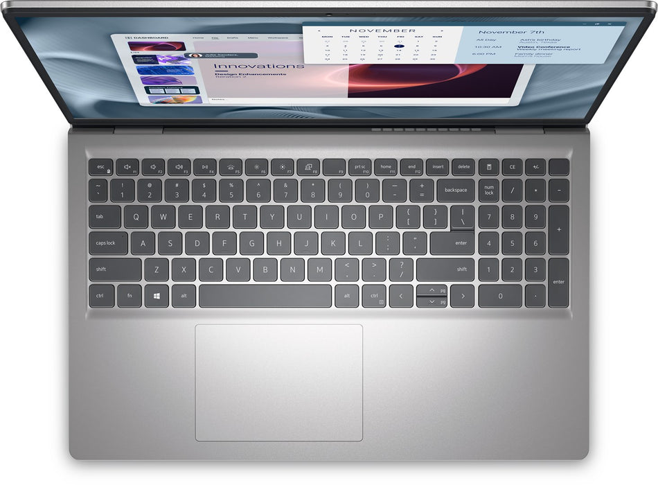 Dell Pro 15 Essential i5-1334U 15.6" FHD 120Hz 250 нита 16GB DDR5 4400 1TB SSD Intel UHD Graphics 1080p уеб камера 54Wh Windows 11 Pro Platinum Silver (алуминий) 3 години гаранция + Dell Optical Mouse-MS116 Black