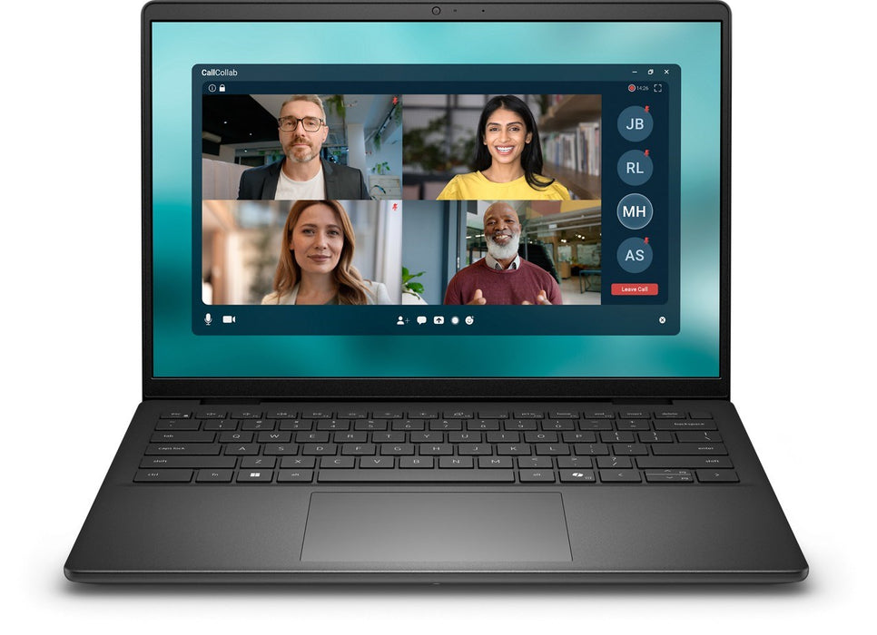 Dell Pro 14 Essential PV14250 Core i5 1200U 14.0" WUXGA 300 нита AG 16GB DDR5 5200 512GB SSD Intel Graphics FGRPR WLAN+BT Клавиатура с подсветка 4-клетъчна 65W Windows 11 Pro EDU Carbon Black 4 години гаранция