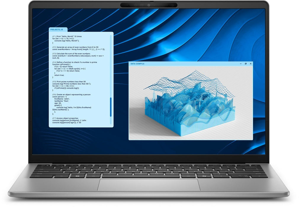 Dell Latitude 5455 Snapdragon X Plus X1P-42-100 14.0" FHD+ 16GB DDR5 512GB SSD Qualcomm Adreno Graphics FHD IR камера микрофон WLAN+BT клавиатура с подсветка Windows 11 Pro 2 години гаранция