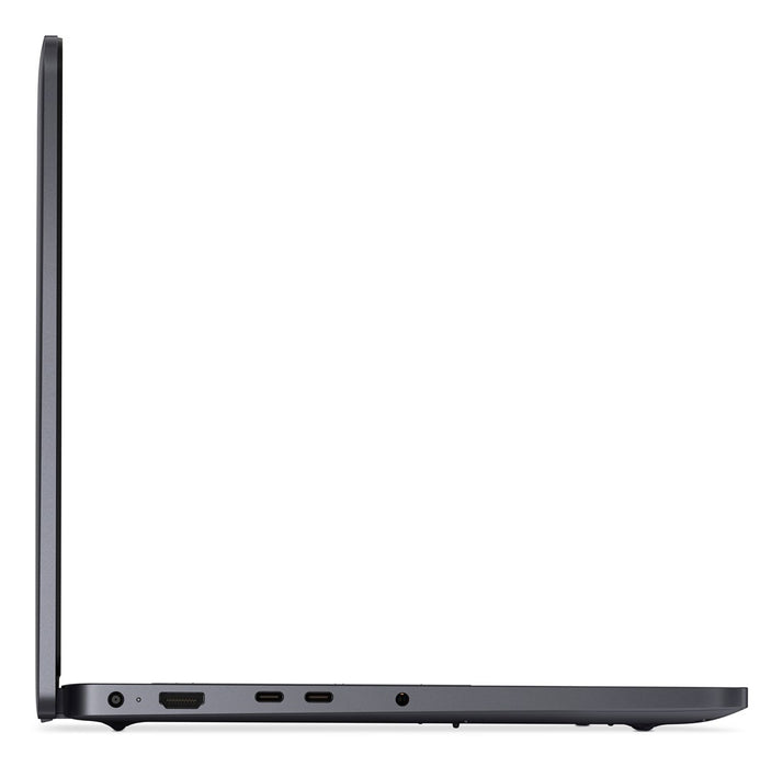 Лаптоп DELL Pro 14 PC14250 Intel Core 7 150U, 35.6 см (14"), Full HD+, 16 GB DDR5-SDRAM, 512 GB SSD, Wi-Fi 6E (802.11ax), Windows 11 Pro, черен