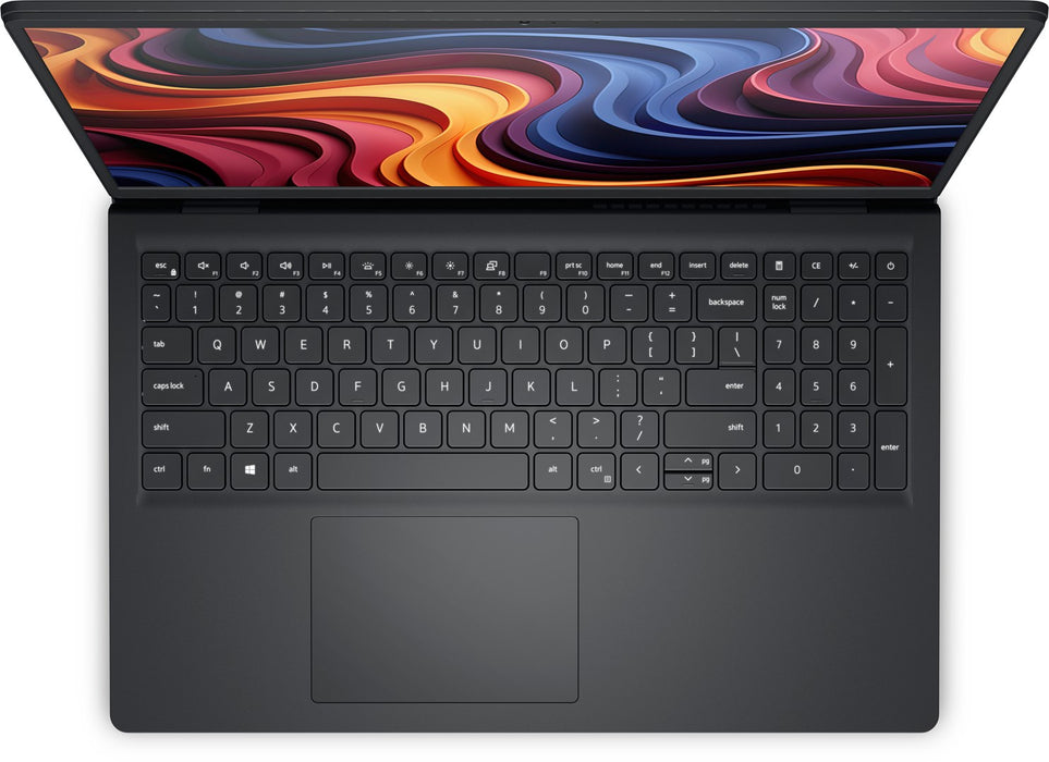 DELL DC15255 Лаптоп AMD Ryzen™ 3 7320U 39.6 см (15.6") Full HD 8 GB LPDDR5-SDRAM 512 GB SSD Wi-Fi 5 (802.11ac) Windows 11 Pro UK International Черен
