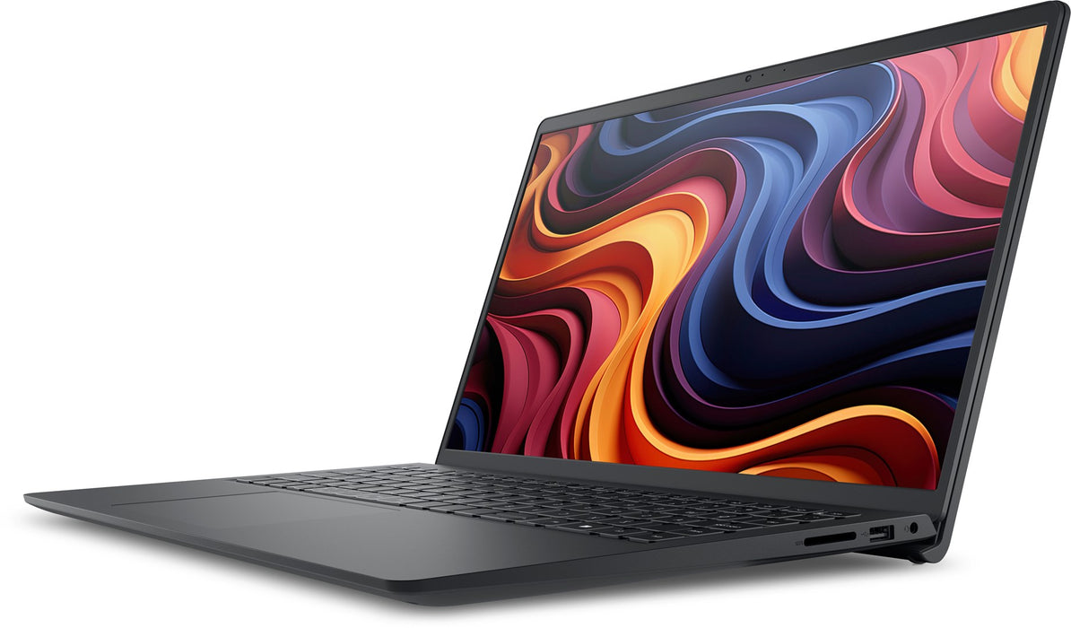 DELL DC15255 Лаптоп AMD Ryzen™ 3 7320U 39.6 см (15.6") Full HD 8 GB LPDDR5-SDRAM 512 GB SSD Wi-Fi 5 (802.11ac) Windows 11 Pro UK International Черен
