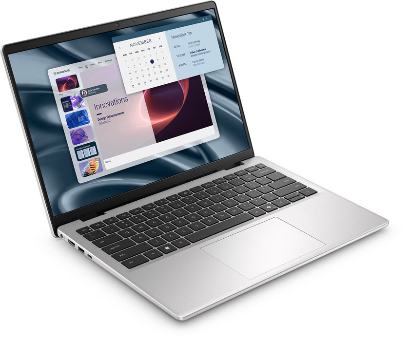 DELL Pro 14 Essential PV14250 Лаптоп Intel Core 5 220U 35.6 см (14") Full HD+ 16 GB DDR5-SDRAM 512 GB SSD Wi-Fi 6 (802.11ax) Windows 11 Pro Английски Сребърен