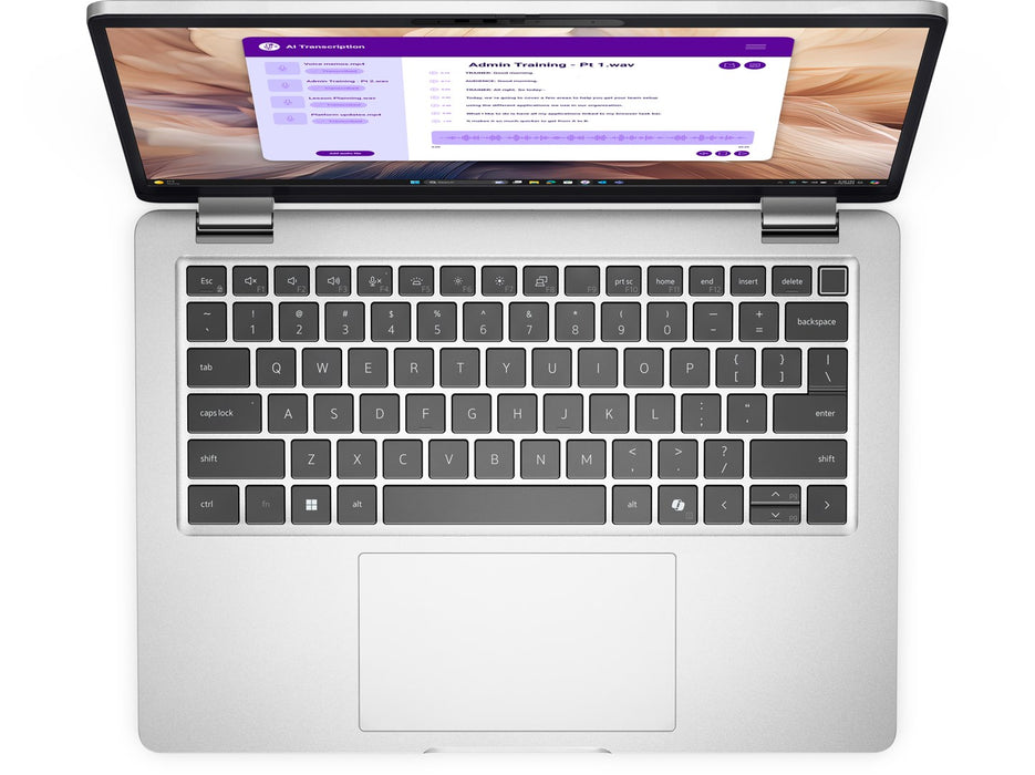 DELL Pro 13 Plus PB13250 Copilot+ PC Лаптоп с Intel Core Ultra 7 266V, 33,8 см (13,3"), Full HD+, 16 GB LPDDR5x-SDRAM, 512 GB SSD, Wi-Fi 7 (802.11be), Windows 11 Pro, сребрист