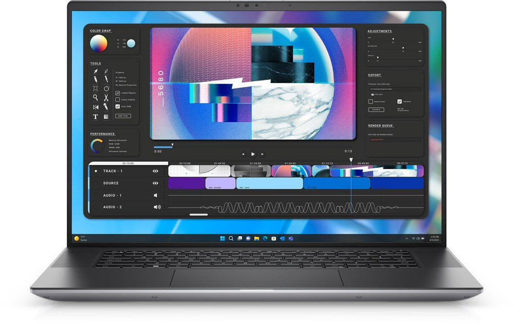 Dell Precision P16-56800024398SA i5-13600H 16" WUXGA AG 16GB SSD256 BT BLKB FPR W11P (РЕОПАКОВАН) 2 години Нов, преопакован/Преопакован