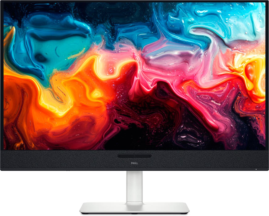 DELL Plus S3225QC компютърен монитор 80.3 см (31.6") 3840 x 2160 пиксела 4K Ultra HD QD-OLED Черен, Сребърен