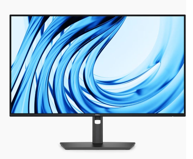 Dell P2726H, 27" FULL HD плосък екран, IPS антирефлексно покритие, 5ms, 120 Hz, 1500:1, 300 cd/m2, 1920x1080, 99% sRGB, USB-C, 4xUSB 3.2, HDMI, Display Port, USB-C, USB хъб, компютър до 15 W, регулируема височина, завъртане, въртене, накланяне, слаба синя
