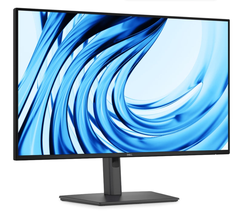 Dell P2726H, 27" FULL HD плосък екран, IPS антирефлексно покритие, 5ms, 120 Hz, 1500:1, 300 cd/m2, 1920x1080, 99% sRGB, USB-C, 4xUSB 3.2, HDMI, Display Port, USB-C, USB хъб, компютър до 15 W, регулируема височина, завъртане, въртене, накланяне, слаба синя