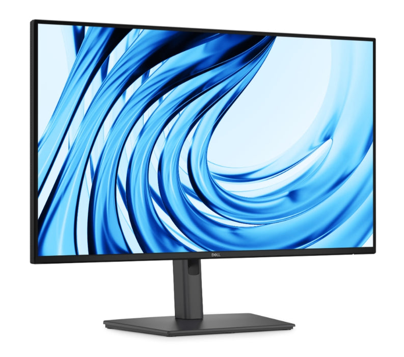 Dell P2726HE, 27" FULL HD плосък екран, IPS антирефлексно покритие, 5ms, 120 Hz, 1500:1, 300 cd/m2, 1920x1080, 99% sRGB, USB-C, 4xUSB 3.2, HDMI, Display Port, USB-C, USB хъб, RJ45, PD 100W, регулируема височина, завъртане, въртене, накланяне, слаба синя с