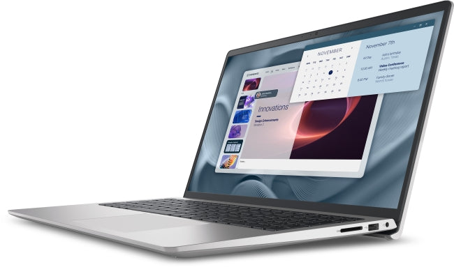 Dell Pro 15 Essential PV15250, Intel Core i5-1334U (10 ядра, до 4.60 GHz), 15.6" FHD (1920x1080) 120Hz WVA AG, 16 GB, 1 x 16 GB, DDR5, 5200 MT/s, 1TB M.2 PCIe NVMe, Intel UHD Graphics, FHD RGB камера, Wi-Fi 6, FPR, подсветка, Ubuntu, платинено сребрист (а