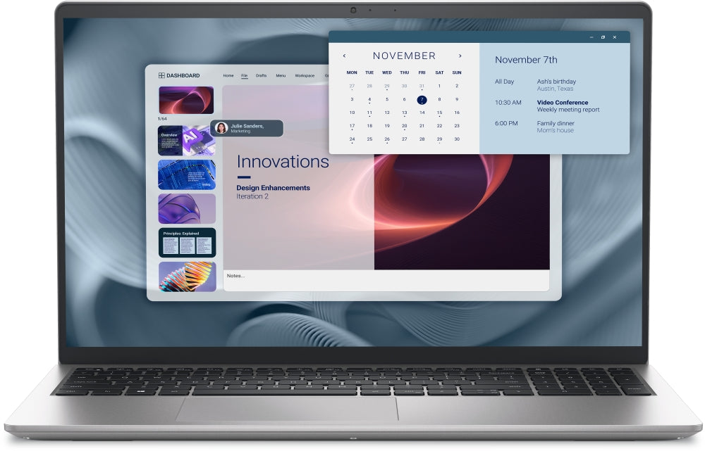 Dell Pro 15 Essential PV15250, Intel Core 3 100U (6 ядра, до 4.7 GHz), 15.6" FHD (1920x1080) 120Hz WVA AG, 8GB, 1x8GB, DDR5, 4400MT/s, 512GB M.2 PCIe NVMe, Intel UHD Graphics, HD RGB камера, Wi-Fi 6, FPR, BG kbd, Ubuntu, Platinum Silver, 3Y PS