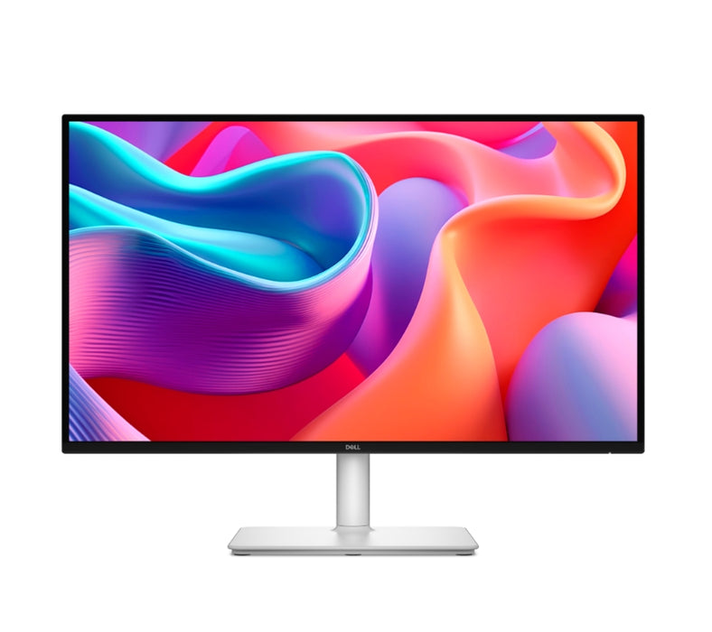 Dell S2725DC, 27" IPS AG, бял LED, 144Hz, 4ms, 1 ms MPRT, 1500:1, 350 cd/m2, QHD 2560x1440, 99% sRGB, AMD FreeSync, HDMI, DisplayPort, USB-C, USB хъб, високоговорители 2X3W, регулируема височина, завъртане, въртене, накланяне, бял