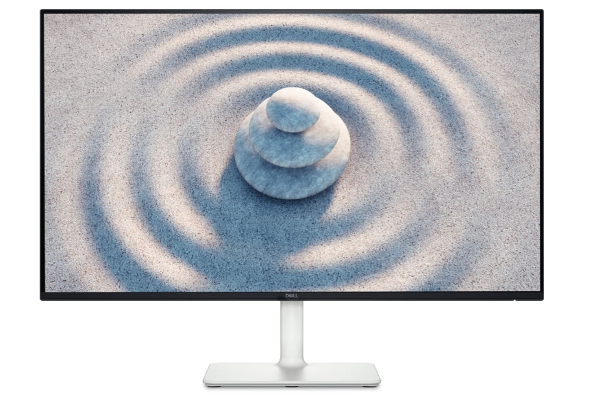 Dell S2725H, 27" LED плосък екран, IPS AG, FullHD 1920x1080, 99% sRGB, 4ms, 100Hz, 1500:1, 300 cd/m2, 2xHDMI, високоговорители 2x5W, наклон, черно и сребристо
