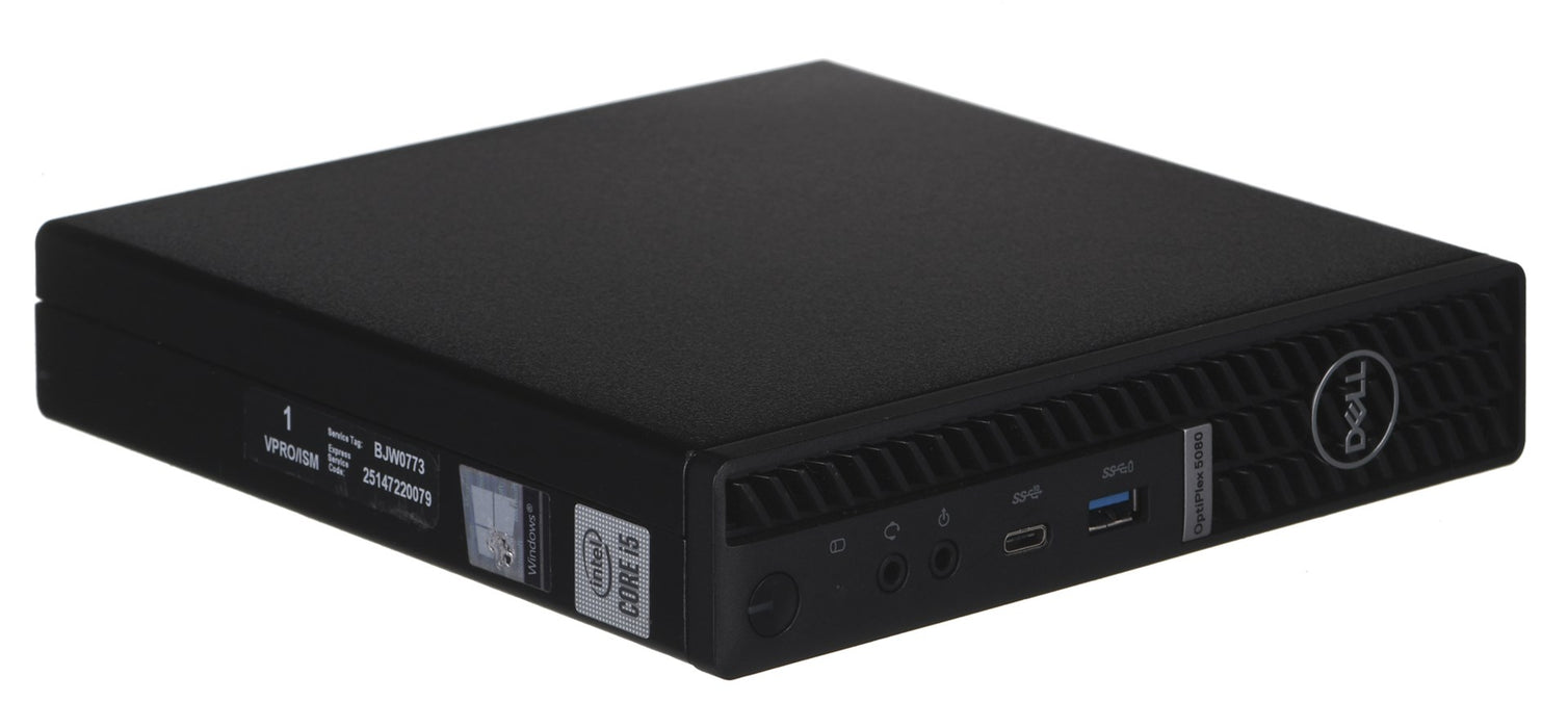 DELL OptiPlex 5080 Tiny i5-10500T 16GB 256GB SSD mSFF Win11pro Употребяван