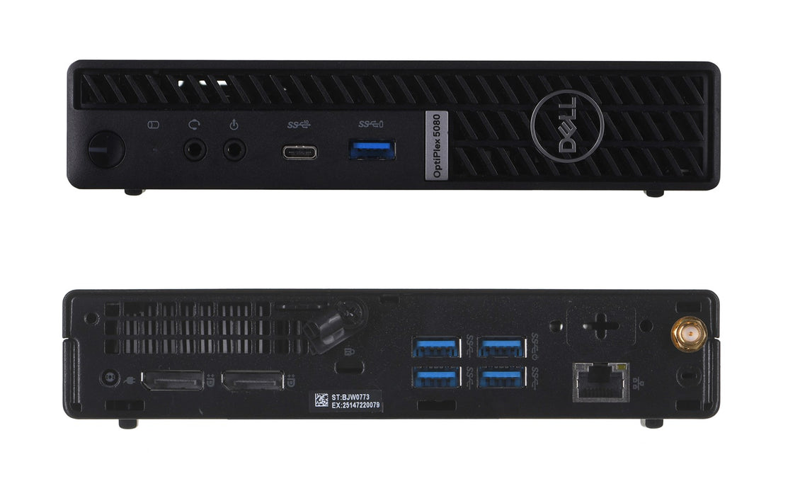 DELL OptiPlex 5080 Tiny i5-10500T 16GB 256GB SSD mSFF Win11pro Употребяван