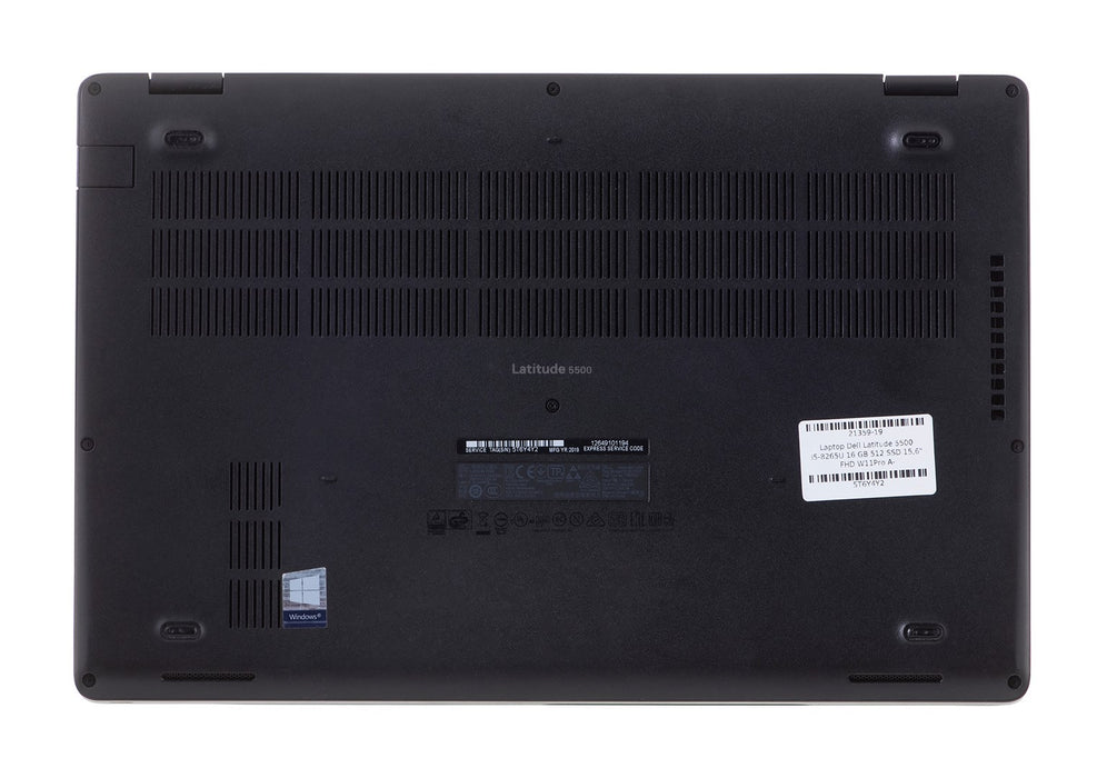 DELL LATITUDE 5500 i5-8365U 8GB 256GB SSD 15" FHD (тъчскрийн) Win11pro Употребяван US QWERTY
