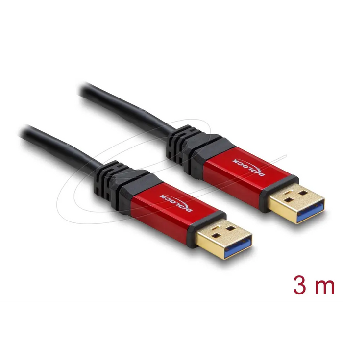 Delock Cable USB 3.2 Type-A male > USB 3.0 Type-A male 3 m