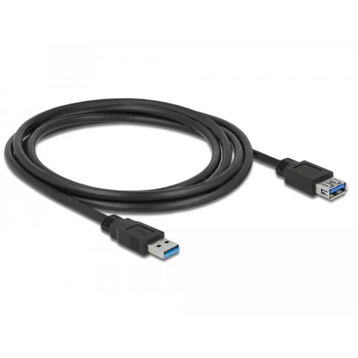 Delock Кабел удължителен екраниран USB 3.0 Type-A мъжко >