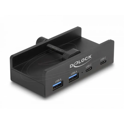 Delock USB Хъб 4 порта 5 Gbps 2 x USB-A 2 x USB-C