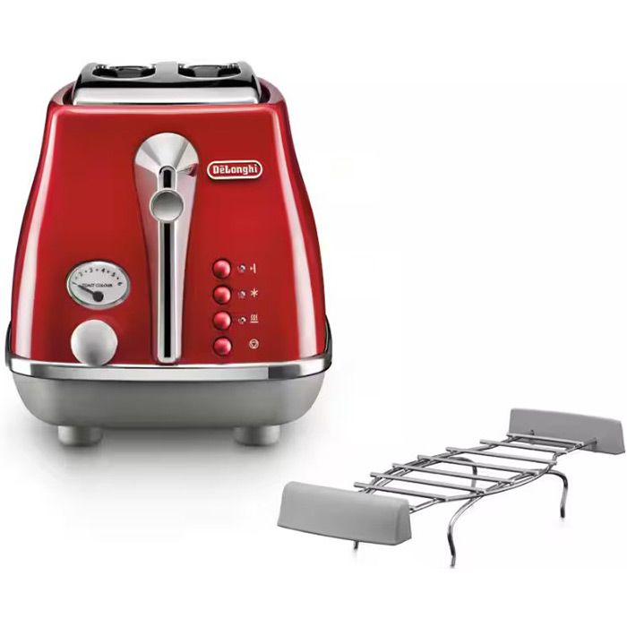 Тостер DeLonghi Icona Capitals CTOC2103.R