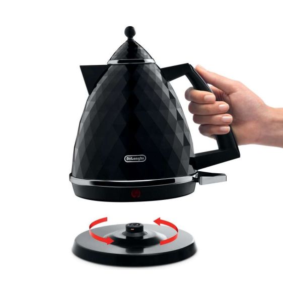 Електрическа кана DeLonghi KBJ2001.BK Brillante