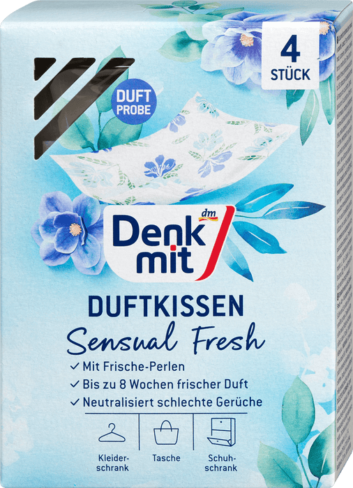 Ароматни възглавнички Sensual Fresh, 4 бр