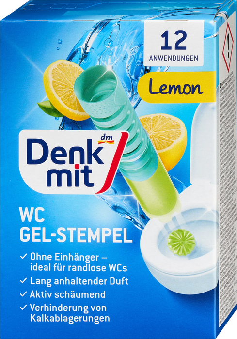 Гел печат за тоалетна Lemon, 1 бр