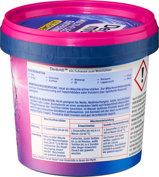 Мултифункционален препарат срещу упорити петна Oxi Power, 750 g