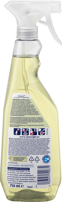 Почистващ препарат за баня nature, 750 ml