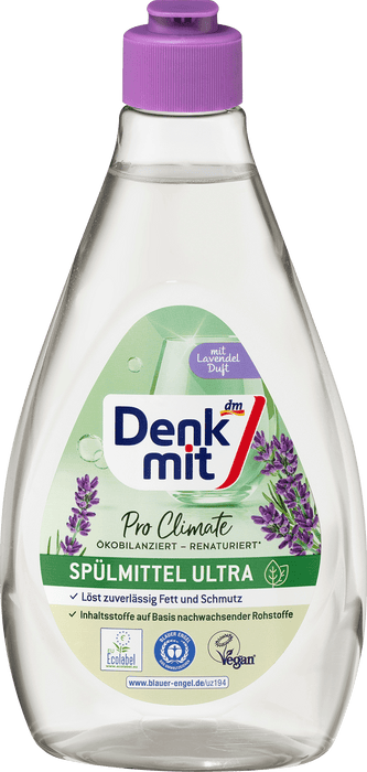 Препарат за съдове с аромат на лавандула nature Pro Climate, 500 ml