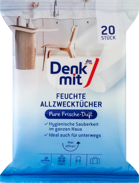 Универсални мокри кърпички Pure Frische, 20 бр