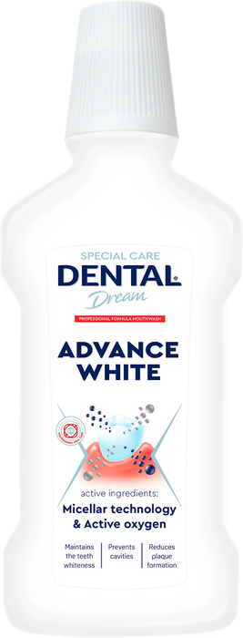 Вода за уста Advance White, 500 ml