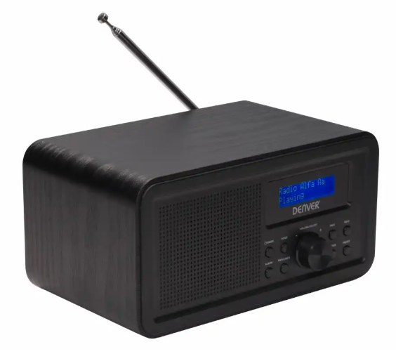 Denver DAB-30B AM/FM радио, черно