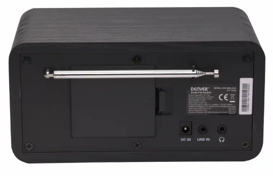 Denver DAB-30B AM/FM радио, черно