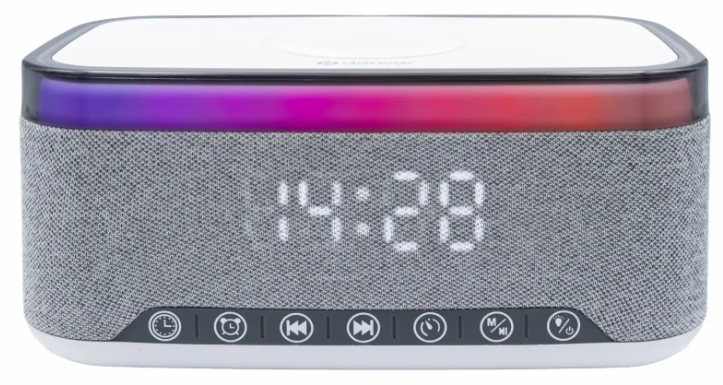 Denver FM радиочасовник с Bluetooth и безжично зареждане CRQ-225