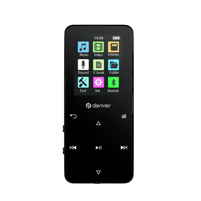 MP4 плейър Denver Electronics MP-1830B Bluetooth 1,8" TFT LCD 8 GB Черен