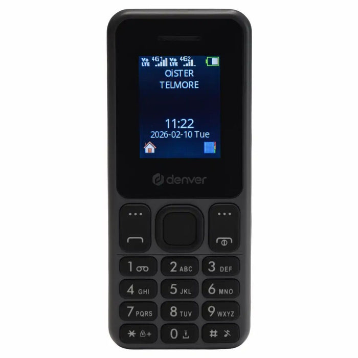 Мобилен телефон за по-възрастни хора Denver Electronics FAS-1880L 1,77"